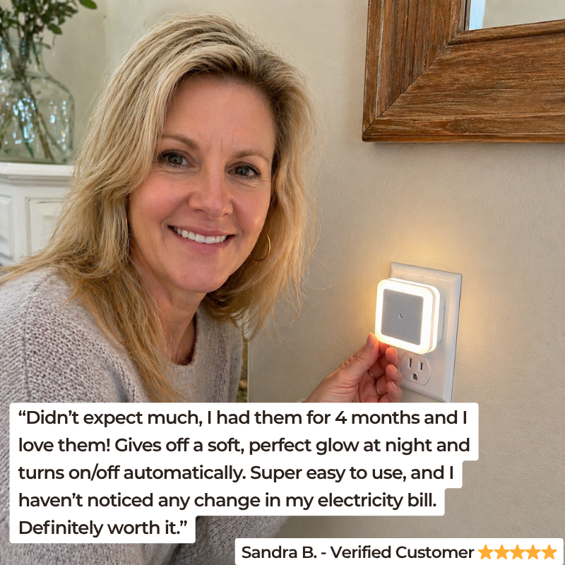 enesy™ Smart Dusk-to-Dawn Night Light (Energy Saving)