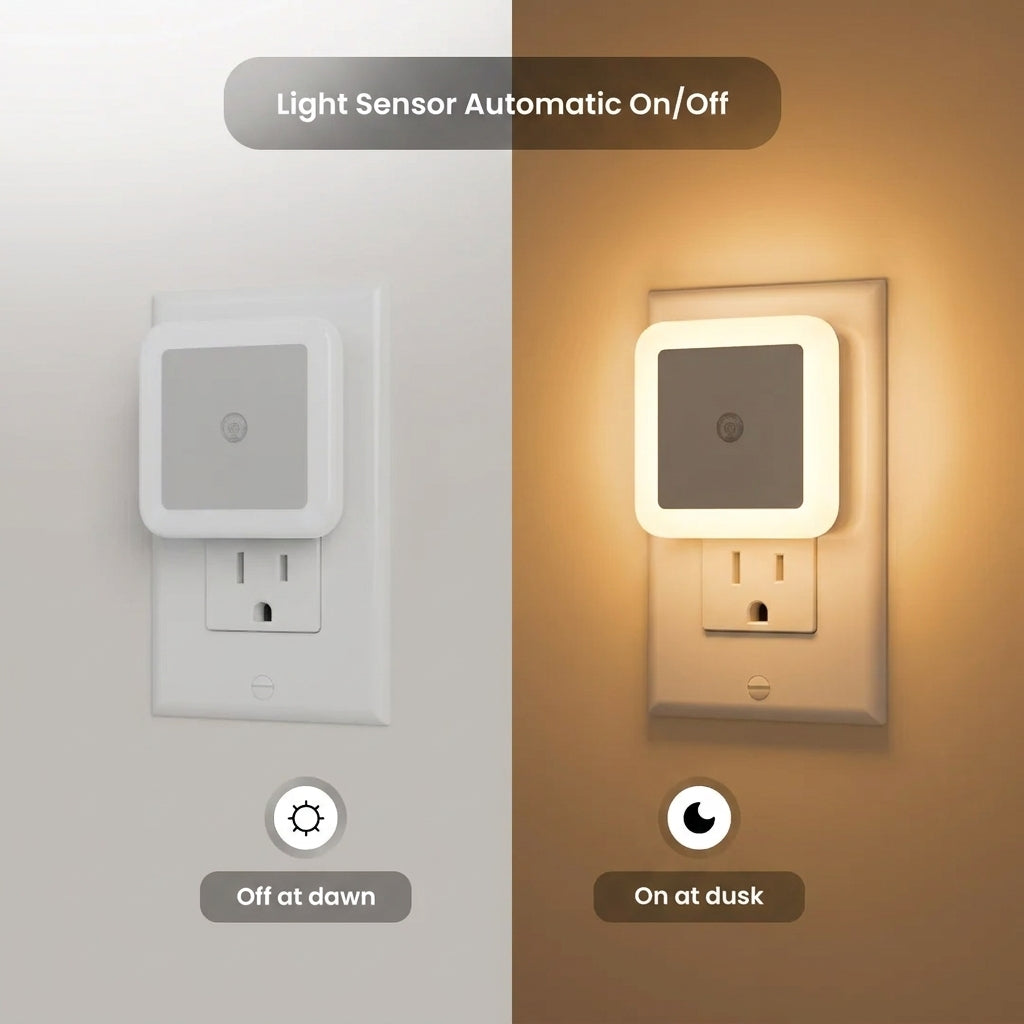 enesy™ Smart Dusk-to-Dawn Night Light (Energy Saving)