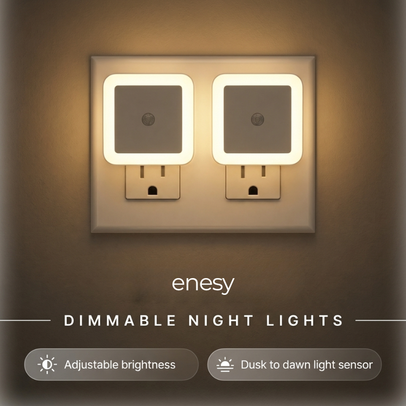 enesy™ Smart Dusk-to-Dawn Night Light (Energy Saving)